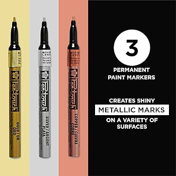 Amazon | Sakura 42391 3-Piece Fine Pentouch Paint Marker